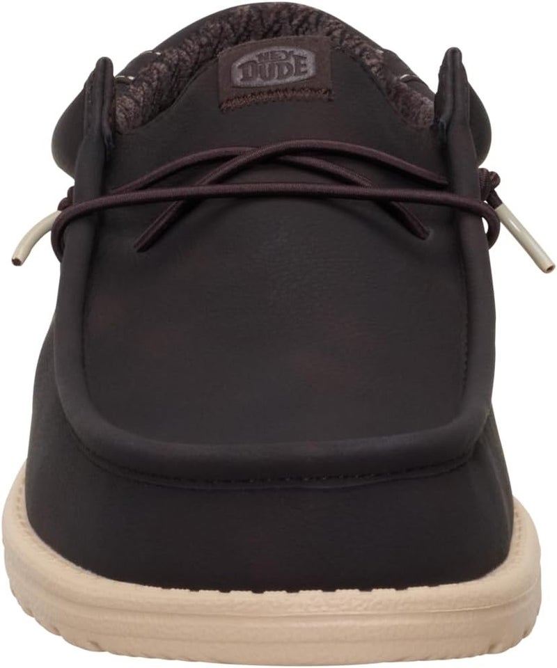 Hey Dude Men’s Wally Classic | Lightweight Slip On Loafers | Comfortable Travel Ready Shoes with Water Repellent Upper - Image 4